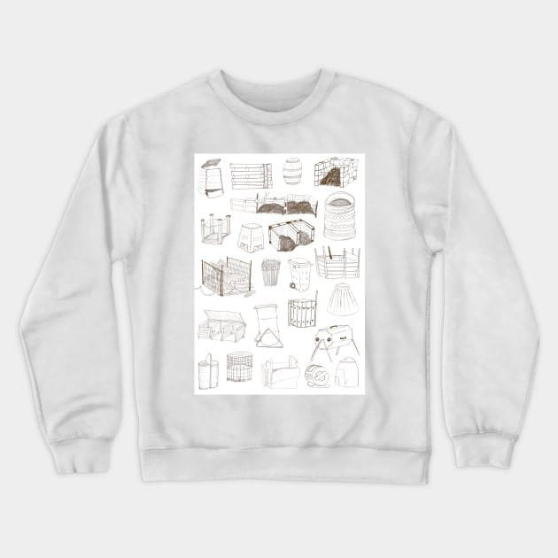 Compost Crewneck Sweatshirt by crumpetsandcrabsticks